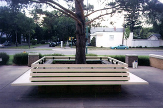 Fenced In Vinyl - Benches