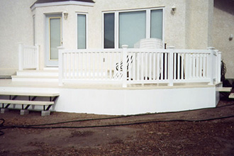 Fenced In Vinyl - Picket Railing