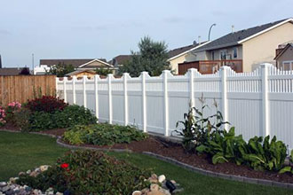 Fenced In Vinyl - Privacy Fences with Accents