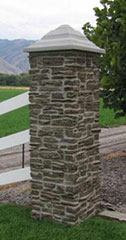 Reproduction Stone Pillars