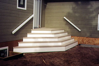 Fenced In Vinyl - Stairs